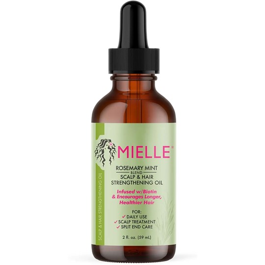 Picture of MIELLE ROSMARY MINT SCALP & HAIR STRENGTHENING OIL
